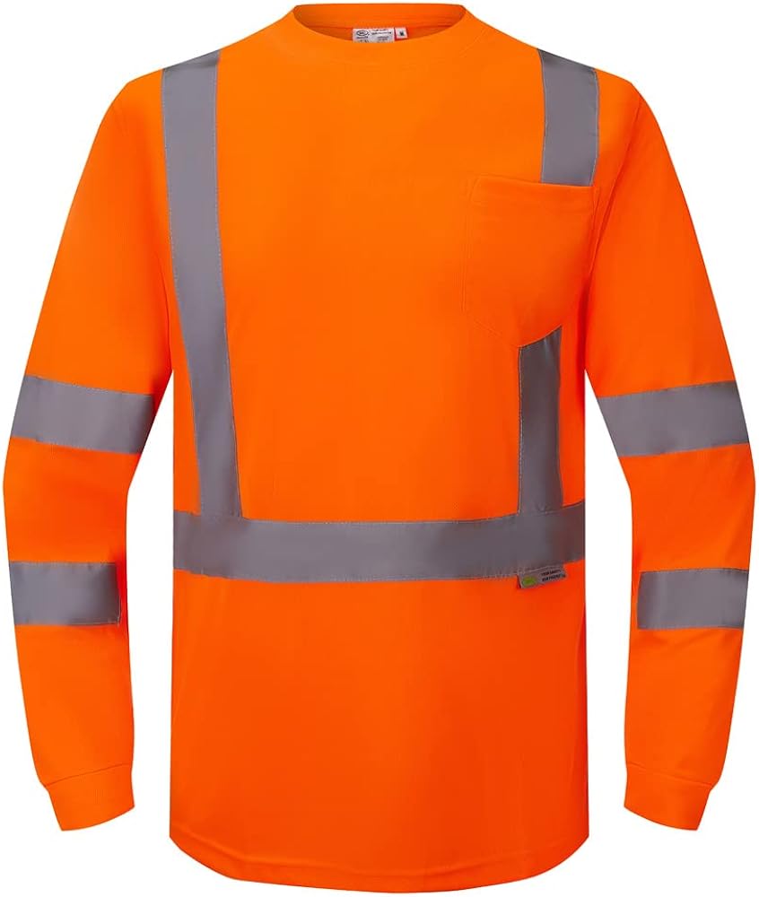 High Vis Long Sleeve Safety T-Shirt