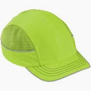 Ergodyne Skullerz 8950 Short Brim Lime Bump Cap Hat