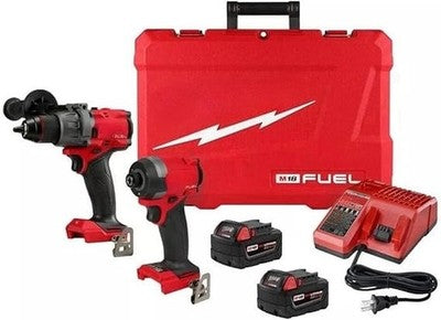 Milwaukee M18 FUEL 18V 2-Tool Combo Kit - Red (3697-22)